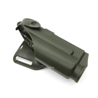 ilitary Tactical Gun Holser for Glock 17 19 Pistol Airsoft Belt Holster Flashlight Bearing Holster Case for X200 Light - Avero