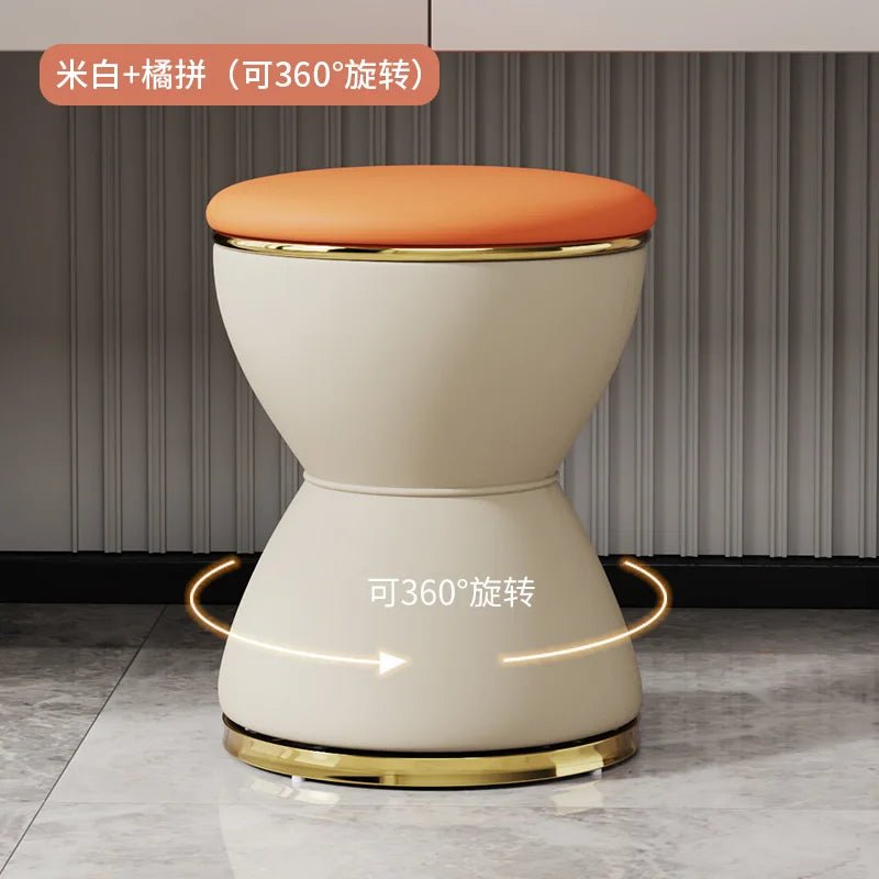 Internet celebrity dressing stool simple household light luxury senior photo girls bedroom dressing table makeup chair manicure - Avero