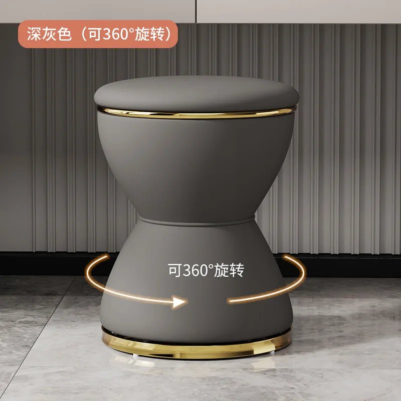 Internet celebrity dressing stool simple household light luxury senior photo girls bedroom dressing table makeup chair manicure - Avero