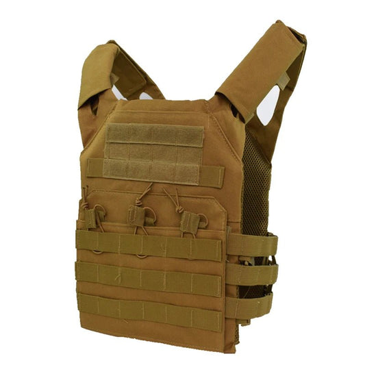 JPC Vest Tactical Molle Plate Carrier Vest Outdoor Paintball Airsoft Vest Hunting Body Armor Equipment - Avero