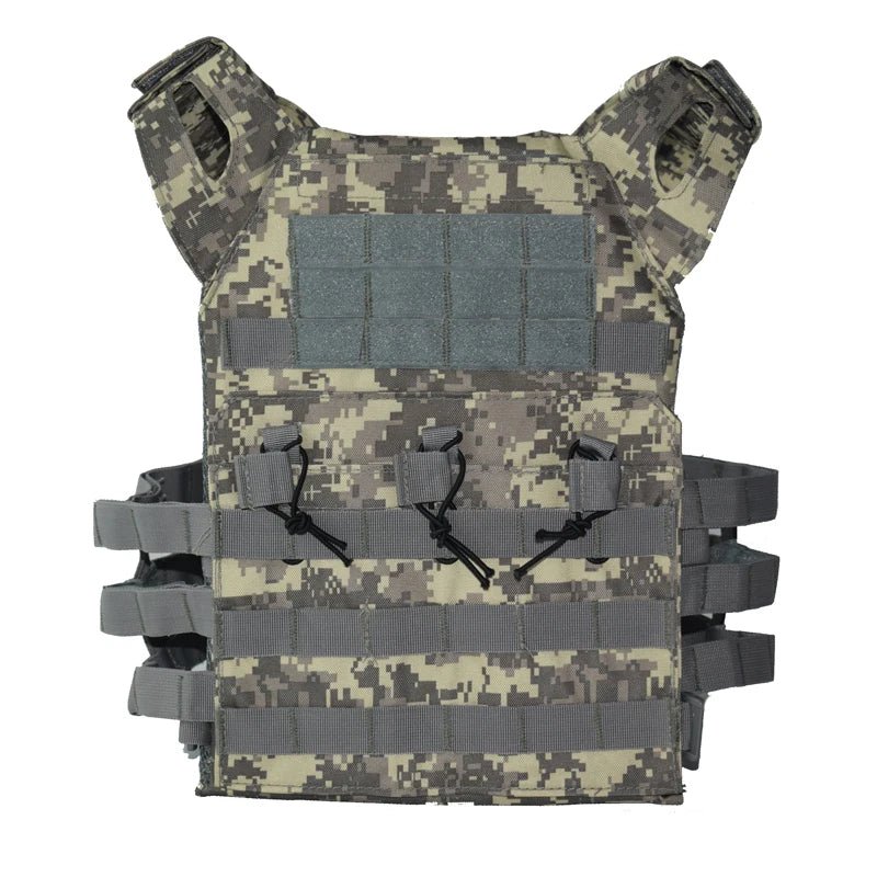 JPC Vest Tactical Molle Plate Carrier Vest Outdoor Paintball Airsoft Vest Hunting Body Armor Equipment - Avero