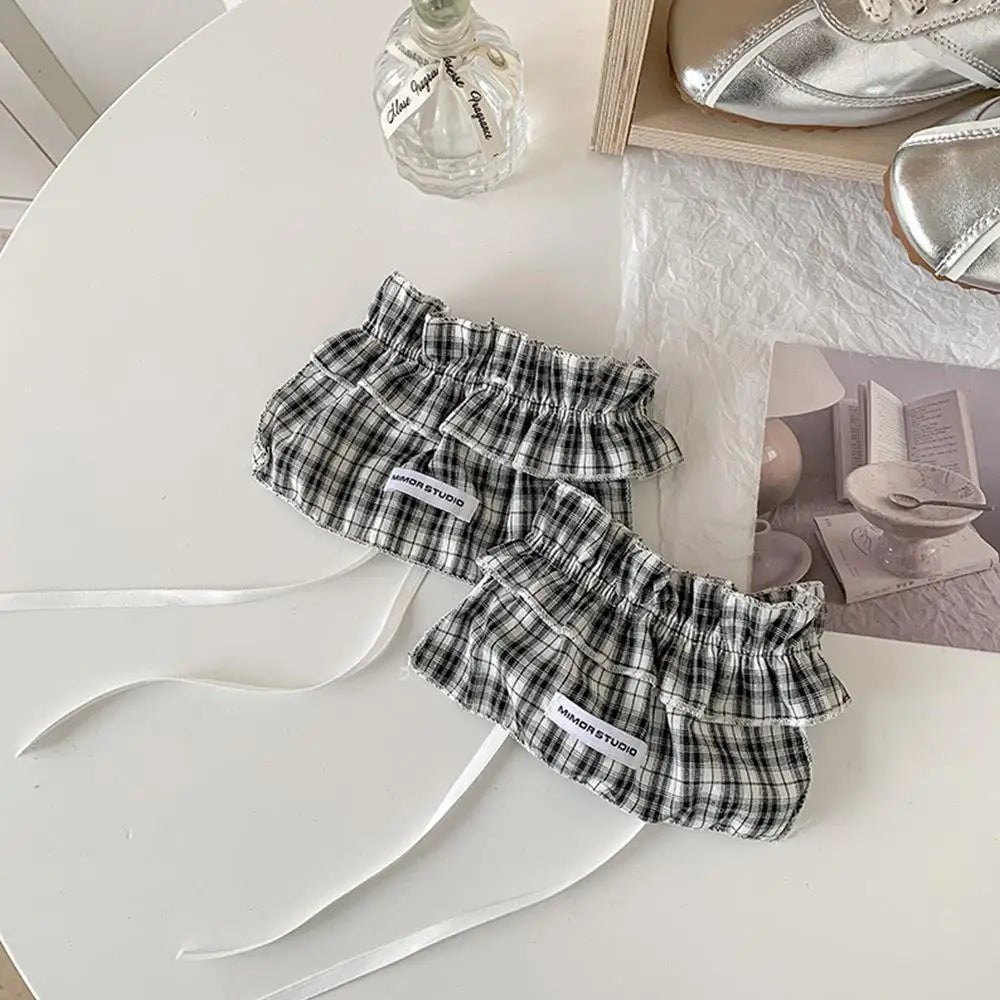 Korean Fashion White Lace Lolita Shoes Cover socks Women's Ins Home Warm Footwear Ballet Style over Shoes Socks - Avero