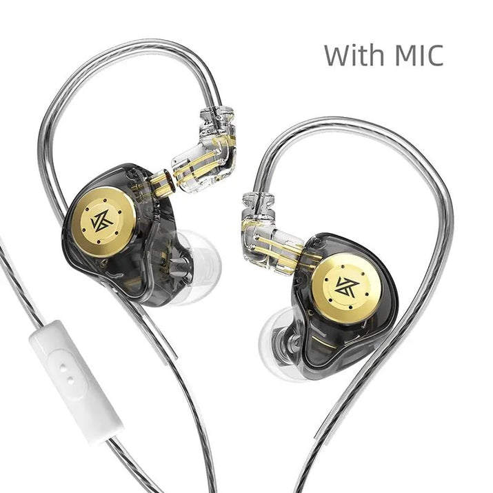 KZ EDX PRO Dynamic Earphones HIFI Bass Earbuds In Ear Monitor Sport Noise Cancelling Headset - Avero