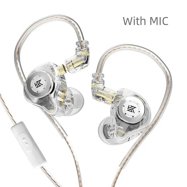 KZ EDX PRO Dynamic Earphones HIFI Bass Earbuds In Ear Monitor Sport Noise Cancelling Headset - Avero