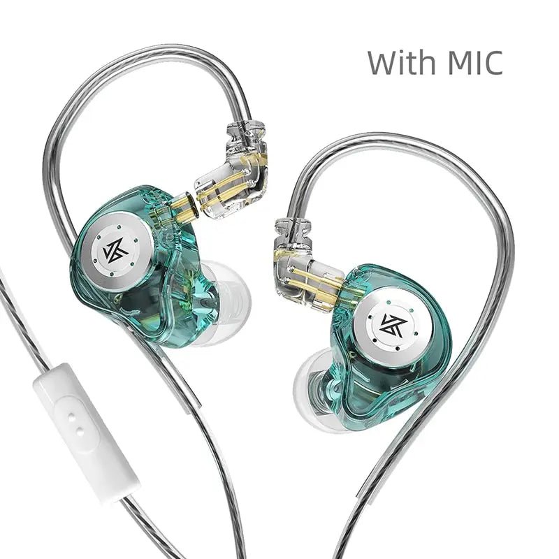 KZ EDX PRO Dynamic Earphones HIFI Bass Earbuds In Ear Monitor Sport Noise Cancelling Headset - Avero