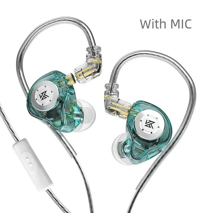 KZ EDX PRO Dynamic Earphones HIFI Bass Earbuds In Ear Monitor Sport Noise Cancelling Headset - Avero