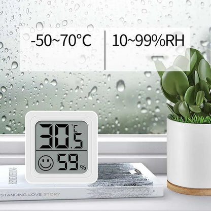 LCD Digital Thermometer Hygrometer Indoor Room Electronic Temperature Humidity Meter Sensor Gauge Weather Station For Home ﻿ - Avero