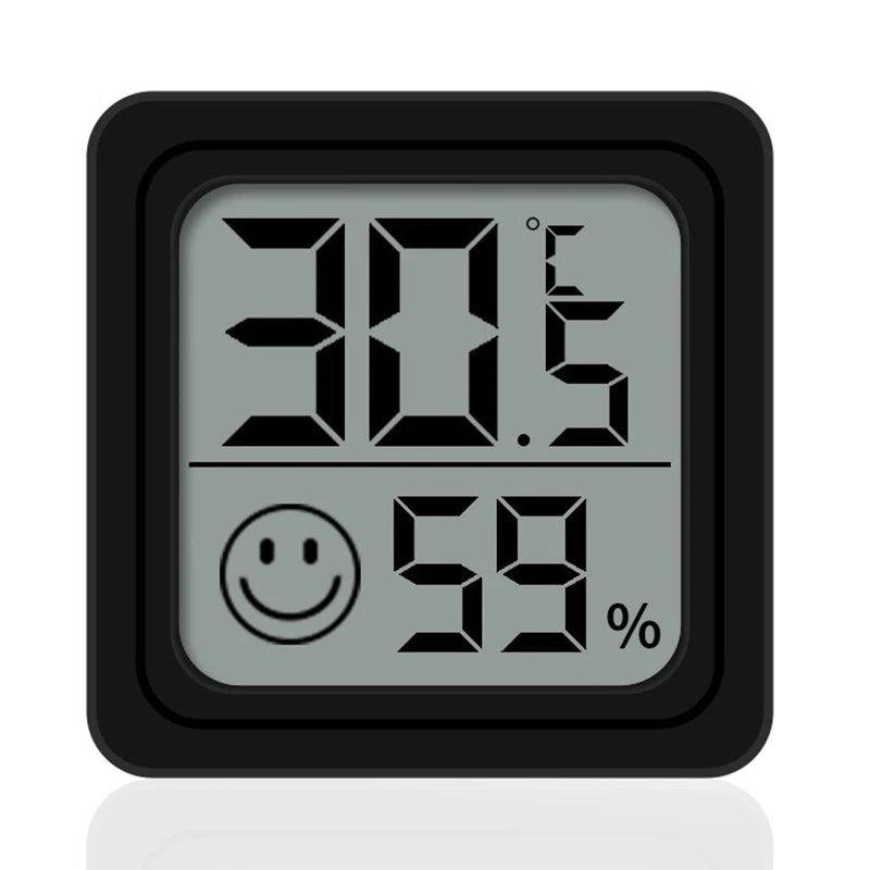 LCD Digital Thermometer Hygrometer Indoor Room Electronic Temperature Humidity Meter Sensor Gauge Weather Station For Home ﻿ - Avero