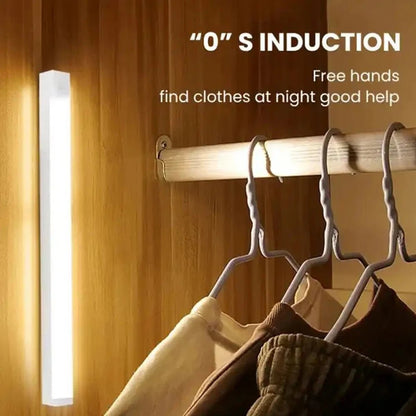 LED Motion Sensor Light Wireless LED Night Light Type C Rechargeable Light Cabinet Wardrobe Lamp Staircase Backlight For Kitchen - Avero