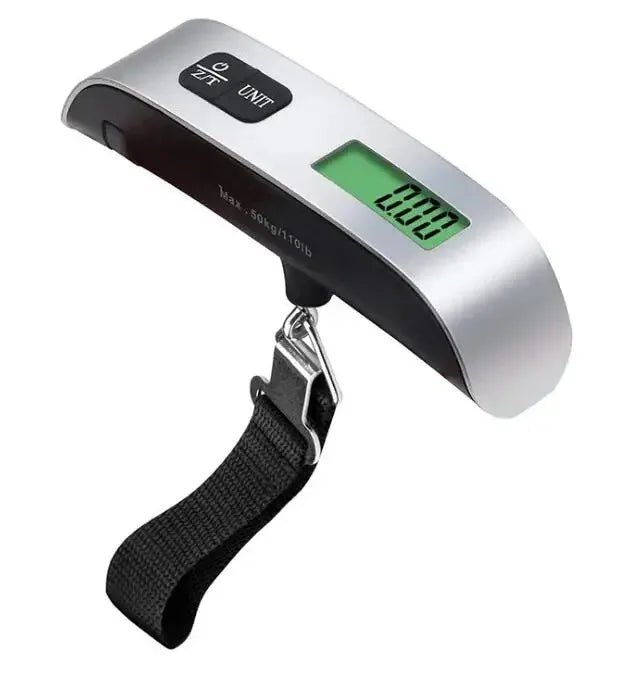 Luggage Scale 110lb 50kg Digital Handheld Portable Hanging Baggage Scale for Travel Suitcase Weight Scale - Avero