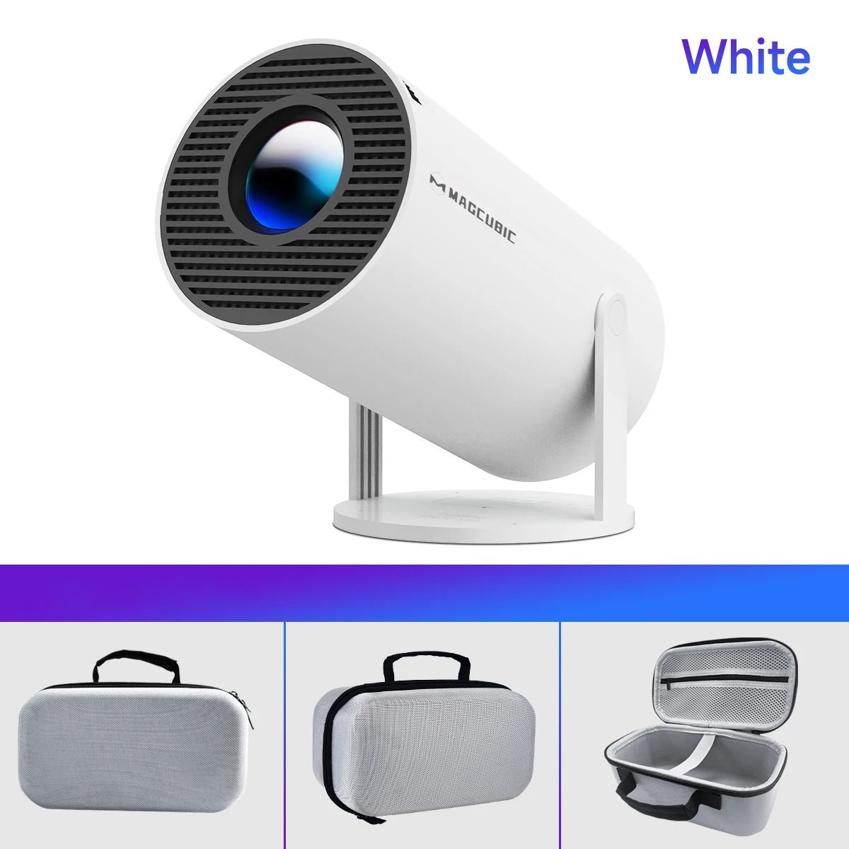Magcubic Projector HY300 Pro 4K Android 11 Dual Wifi6 290ANSI Allwinner H713 BT5.0 1080P 1280*720P Home Cinema Outdoor Projetor - Avero