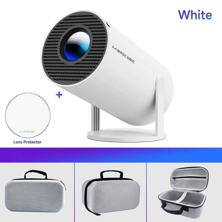 Magcubic Projector HY300 Pro 4K Android 11 Dual Wifi6 290ANSI Allwinner H713 BT5.0 1080P 1280*720P Home Cinema Outdoor Projetor - Avero