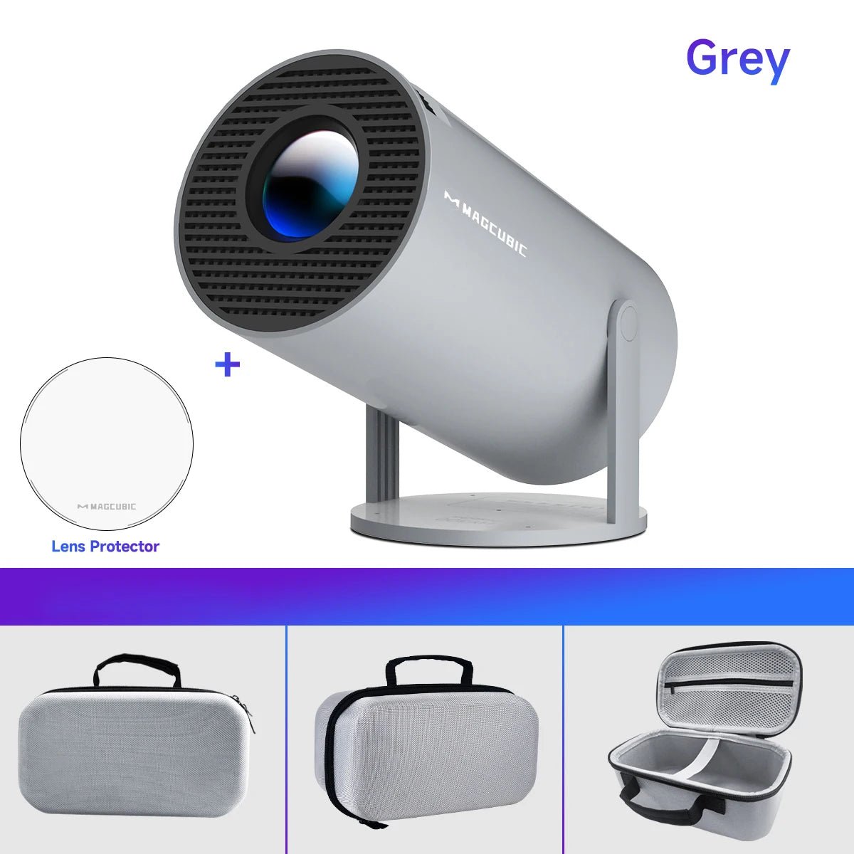 Magcubic Projector HY300 Pro 4K Android 11 Dual Wifi6 290ANSI Allwinner H713 BT5.0 1080P 1280*720P Home Cinema Outdoor Projetor - Avero