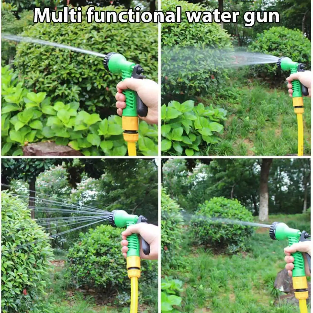 Many Pattern Garden Water Gun Hose Nozzle Mutifunctional Household Car Washing Yard Water Sprayer Pipe Tube Nozzle SprinkleTools - Avero
