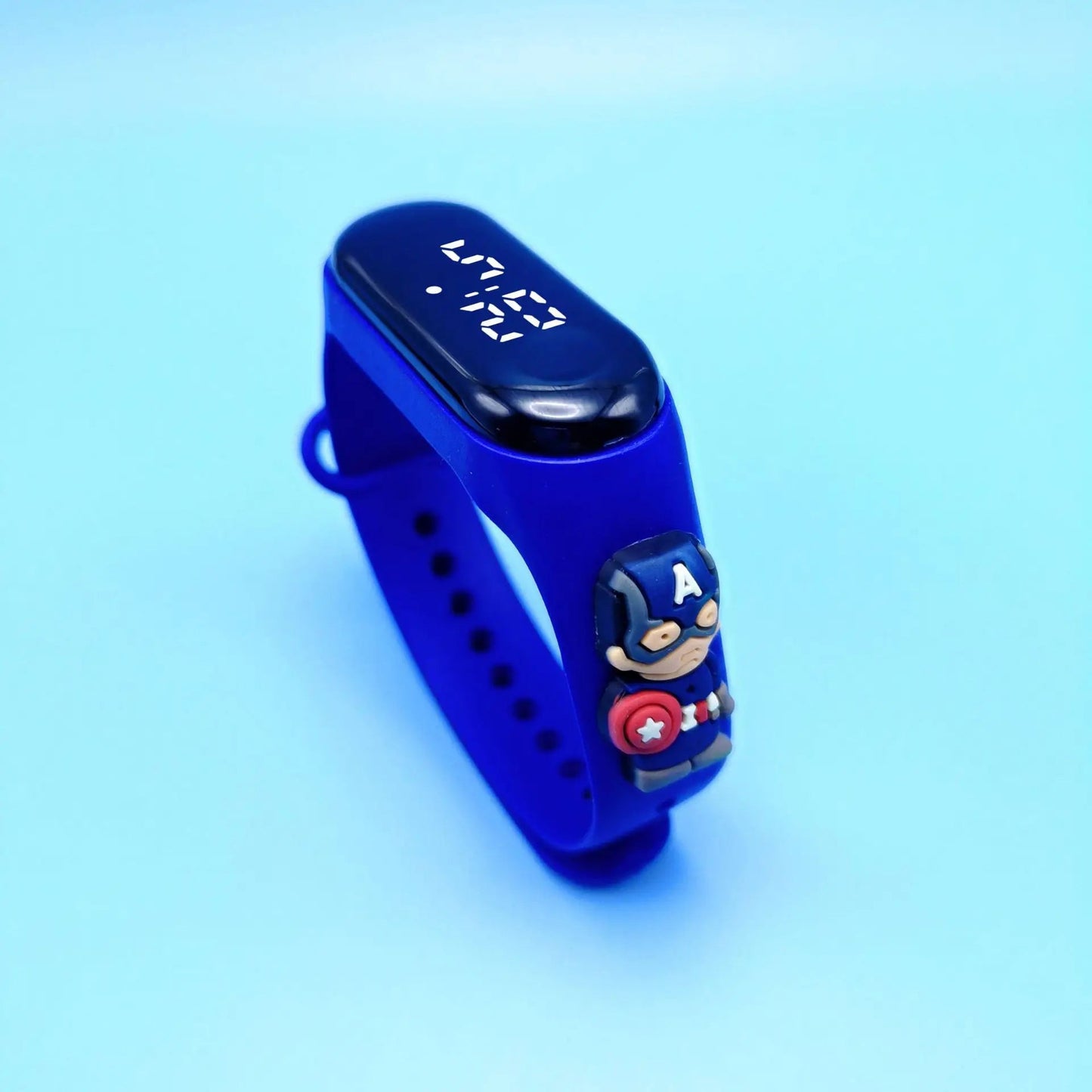 Marvel Children's Watch Cartoon Fashion Watches Electronic Digital LED Display Watches Waterproof Holiday Gift Kids Watches - Avero