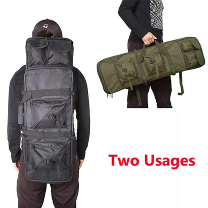 Men's Outdoor Sports Shooting Backpack Tactical Gun Bag Hunting Accessories Airsoft Sniper Rifle Gun Case Nylon Molle Bag - Avero