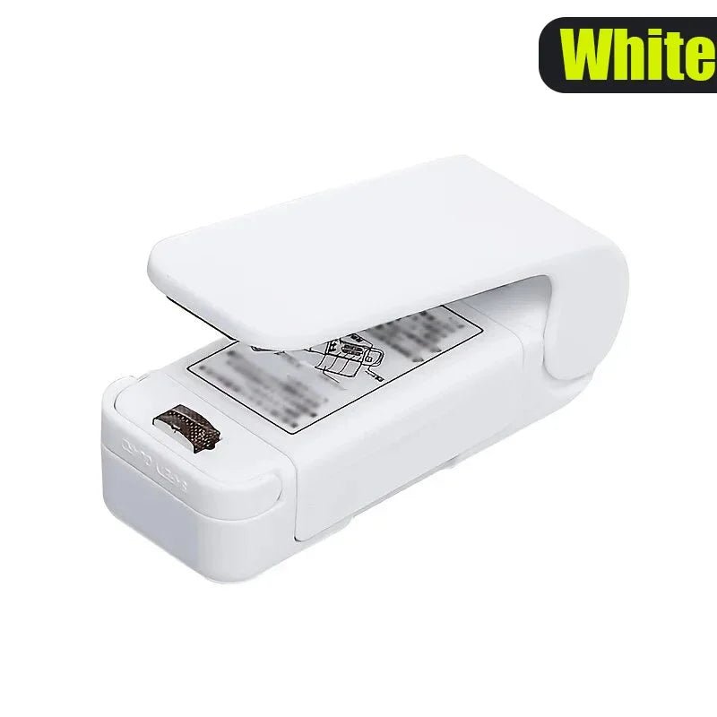 Mini Heat Bag Sealing Machine Package Sealer Bags Thermal Plastic Food Bag Closure Portable Sealer Packing Kitchen Special Tools - Avero