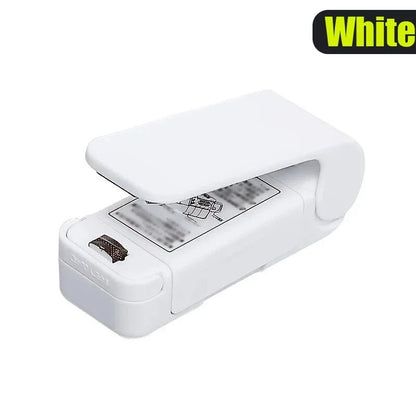 Mini Heat Bag Sealing Machine Package Sealer Bags Thermal Plastic Food Bag Closure Portable Sealer Packing Kitchen Special Tools - Avero