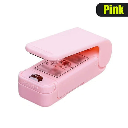 Mini Heat Bag Sealing Machine Package Sealer Bags Thermal Plastic Food Bag Closure Portable Sealer Packing Kitchen Special Tools - Avero