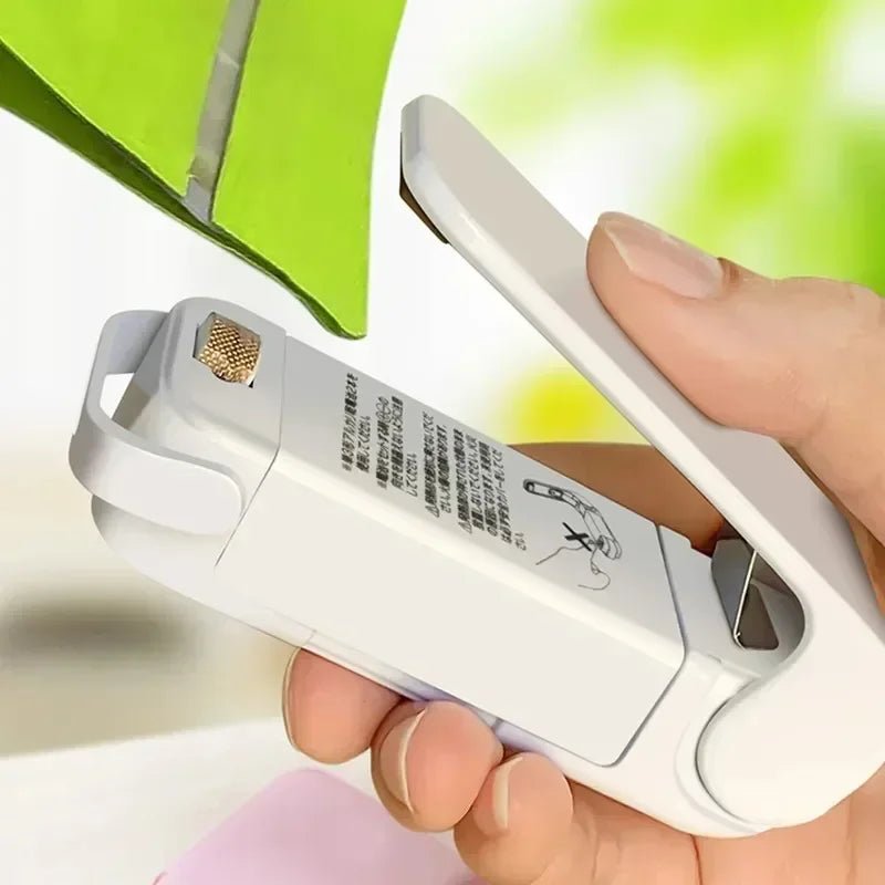 Mini Heat Bag Sealing Machine Package Sealer Bags Thermal Plastic Food Bag Closure Portable Sealer Packing Kitchen Special Tools - Avero