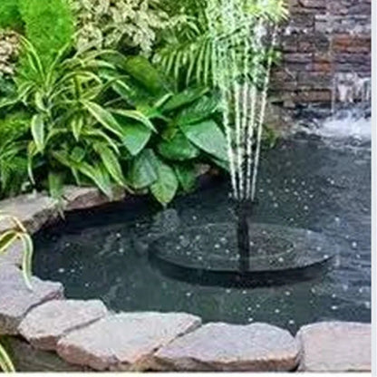 Mini Solar Water Fountain Pool Pond Waterfall Fountain Garden Decoration Outdoor Bird Bath Solar Powered Fountain Floating Water - Avero