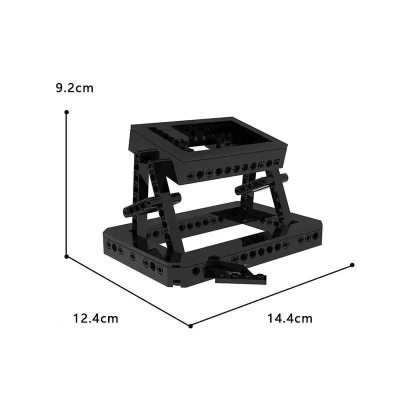 MOC 110394 Display Stand LED Light Set For DeLorean DMC - 12 Back to the Future Compatible With LEGO 10300 Building Blocks Toys - Avero