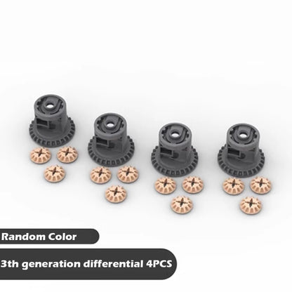 MOC Modified Differential Lock Compatible with Legoeds Building Block Gear 65413 65414 Gearbox Tech Hole Arm Beam for Car Model - Avero