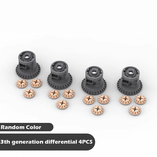 MOC Modified Differential Lock Compatible with Legoeds Building Block Gear 65413 65414 Gearbox Tech Hole Arm Beam for Car Model - Avero