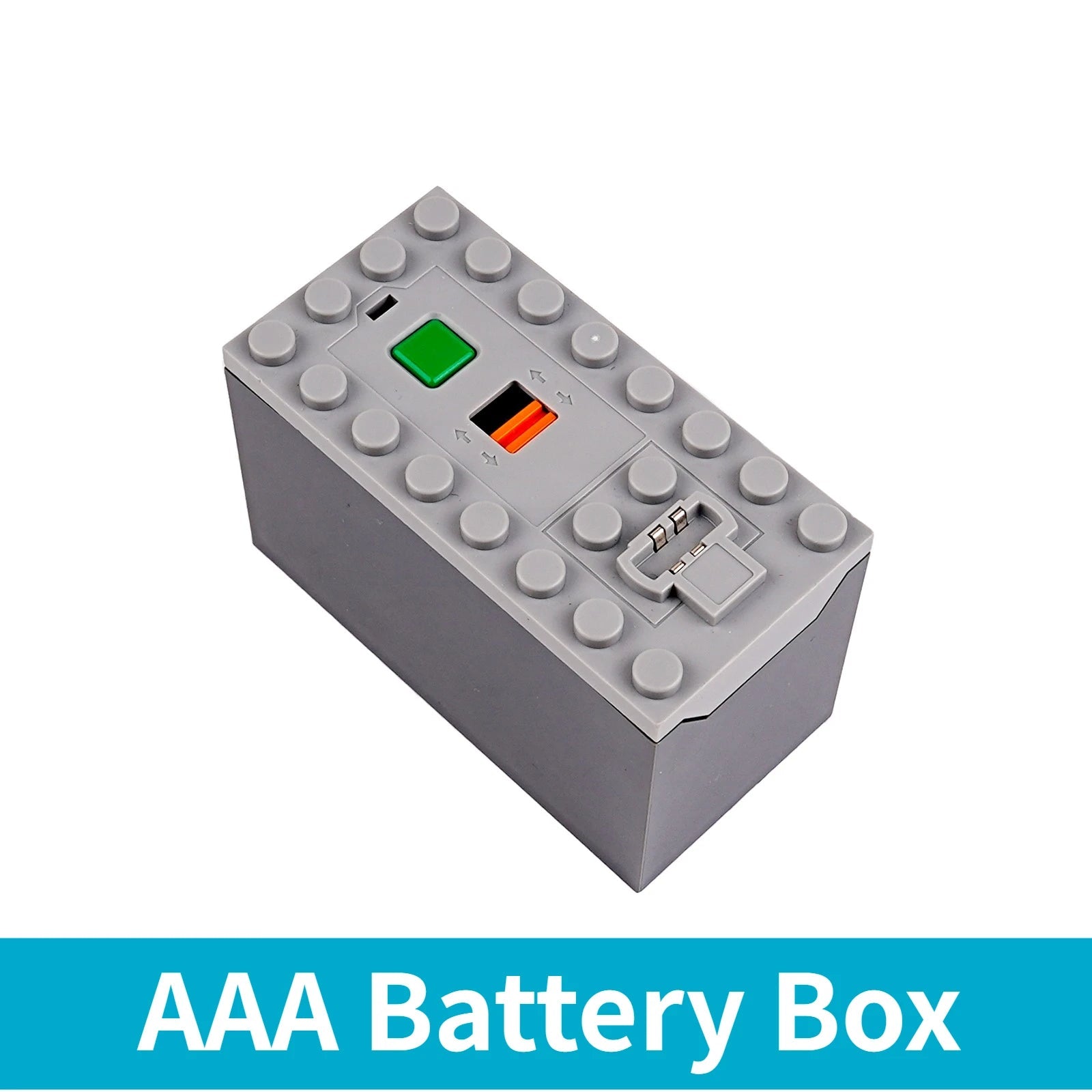 MOC Rechargeable AA /AAA Battery Box Multi - function Power Group Tool Car Train Motor Speed Adjust Control for Building Blocks - Avero