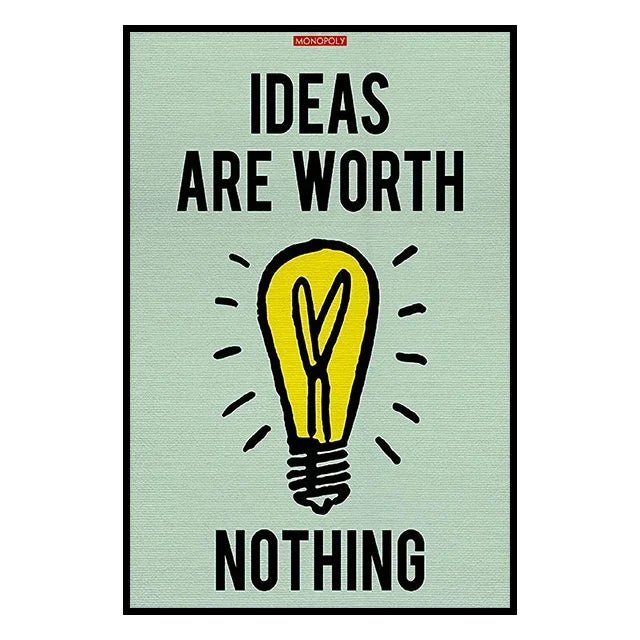 Monopoly Millionaire Money Canvas Decorative Painting Motivational Quote Art Poster Cartoon Figure Mural Home Wall Decor Picture - Avero