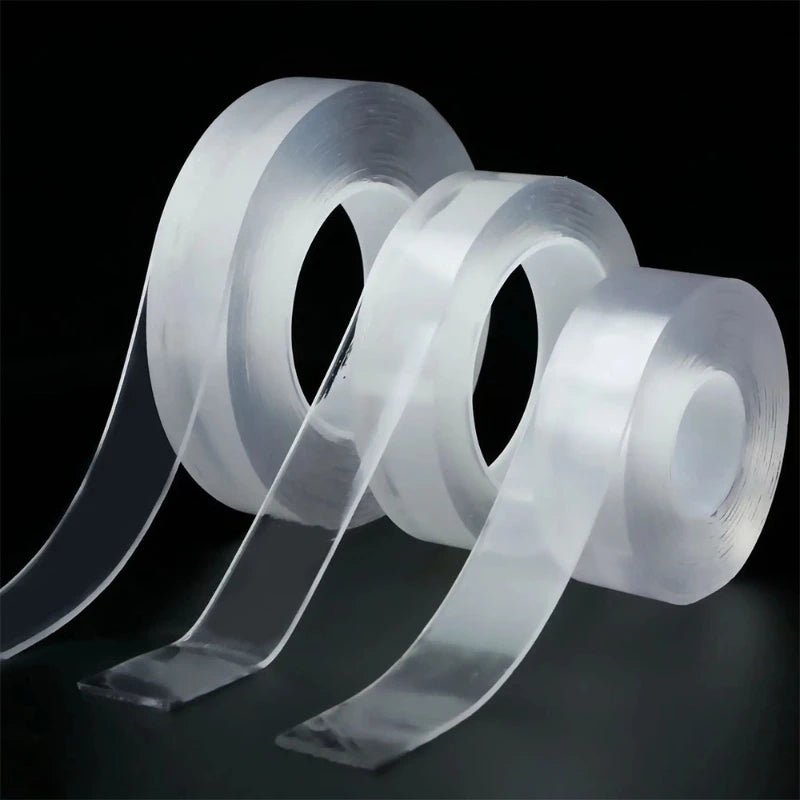 Nano Tape Super Strong Double Sided Tape Extra Strong Adhesive Non - slip Tape Waterproof Transparent Tape for Kitchen Bathroom - Avero