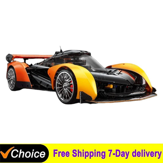 NEW 2135Pcs Technical 1:10 Solused GT Hyper Speed Car Building Blocks Assemble Bricks Racing Vehicle Toys Kids Christmas Gift - Avero