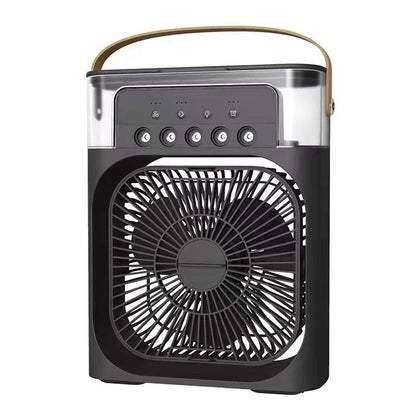 New 3 In 1 Fan AIr Conditioner Household Mini Air Cooler LED Night Light Portable Humidifier Air Adjustment Fan Office Home Fan - Avero