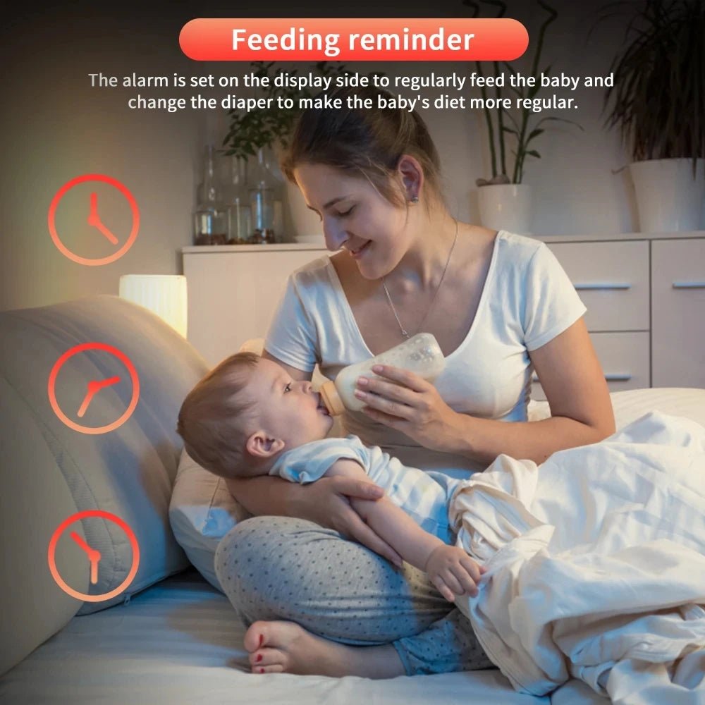 New 3.5 Inch Wireless Video Baby Monitor Night Vision Temperature Monitoring 2 Way Audio Talk Baby Nanny Security Camera - Avero