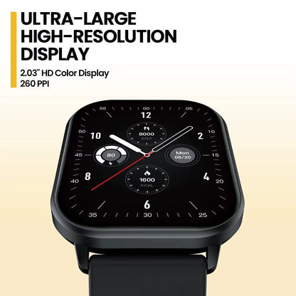 New GTS 3 Voice Calling Smart Watch Ultra - Big 2.03'' HD Screen 24H Health Monitor 100+ Sport Modes 200+ Watch Faces - Avero