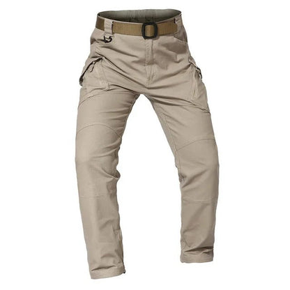 New Mens Tactical Pants Multiple Pocket Elasticity Military Urban Commuter Tacitcal Trousers Men Slim Fat Cargo Pant 5XL - Avero