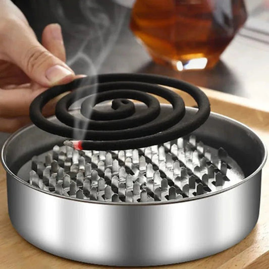 New Mosquito Coil Holder Mosquito Coil Box With Cover Mosquito Coil Tray Nail Tooth Mosquito Coil Holder Household Ash Tray - Avero