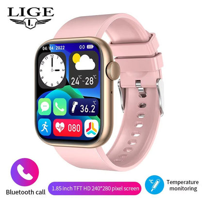 New Smart Watch 2025 Wireless Charging Smartwatch Bluetooth Calls Men Women Smartwatches Fitness Bracelet Custom Watch Face - Avero