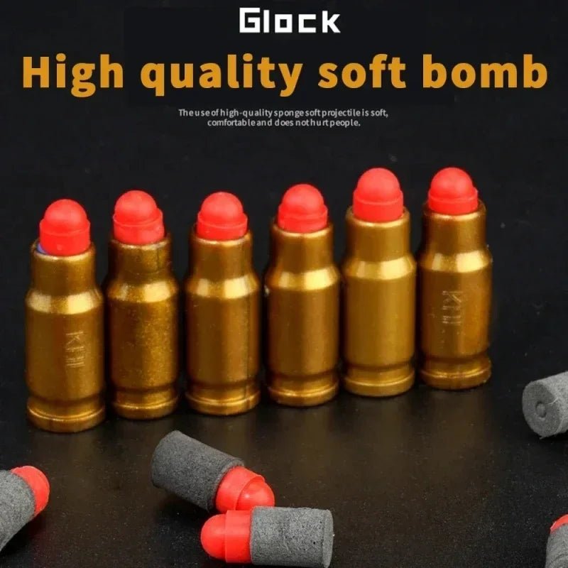 Newest Shell Ejecting Airsoft Pistol Soft Bullet Toy Gun Weapon Children Armas Shoot Outdoor Game Boys gift - Avero