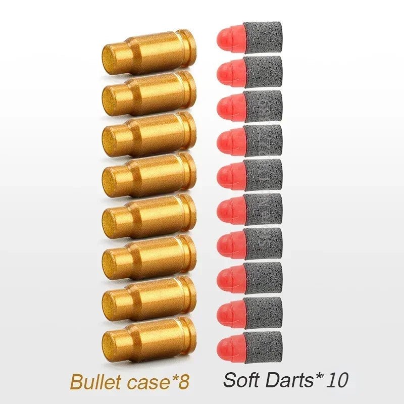 Newest Shell Ejecting Airsoft Pistol Soft Bullet Toy Gun Weapon Children Armas Shoot Outdoor Game Boys gift - Avero