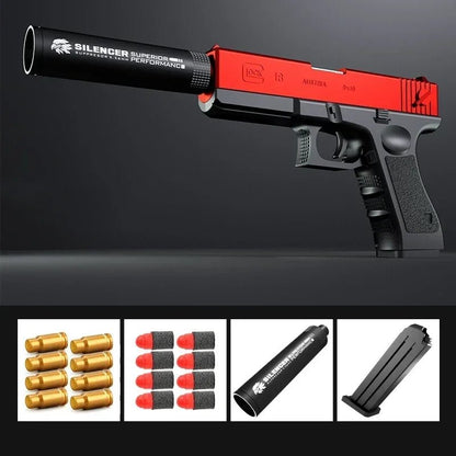 Newest Shell Ejecting Airsoft Pistol Soft Bullet Toy Gun Weapon Children Armas Shoot Outdoor Game Boys gift - Avero