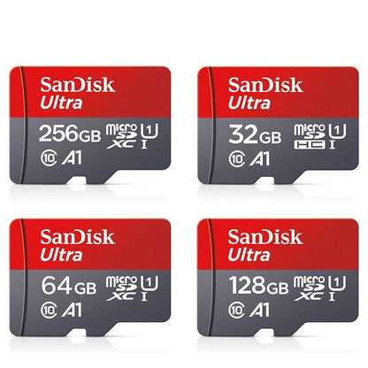 Original Sandisk Memory Card 256GB 128GB 64GB 32GB TF micro sd card Class 10 UHS - 1 flash card Memory Microsd for Samrtphone PC - Avero