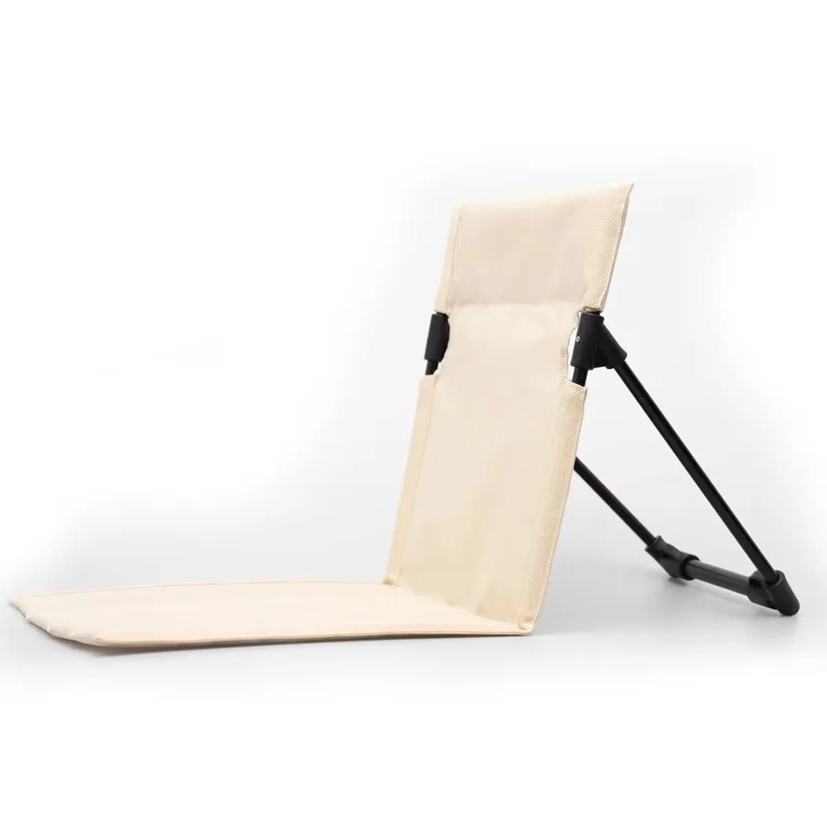 Outdoor Camping Lightweight Comfortable Folding Chair Park Leisure Beach Chair Portable Single Lazy Chair Back Chair - Avero