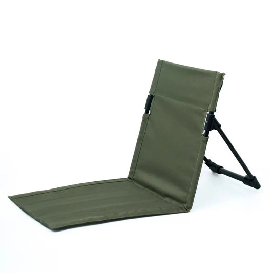 Outdoor Camping Lightweight Comfortable Folding Chair Park Leisure Beach Chair Portable Single Lazy Chair Back Chair - Avero