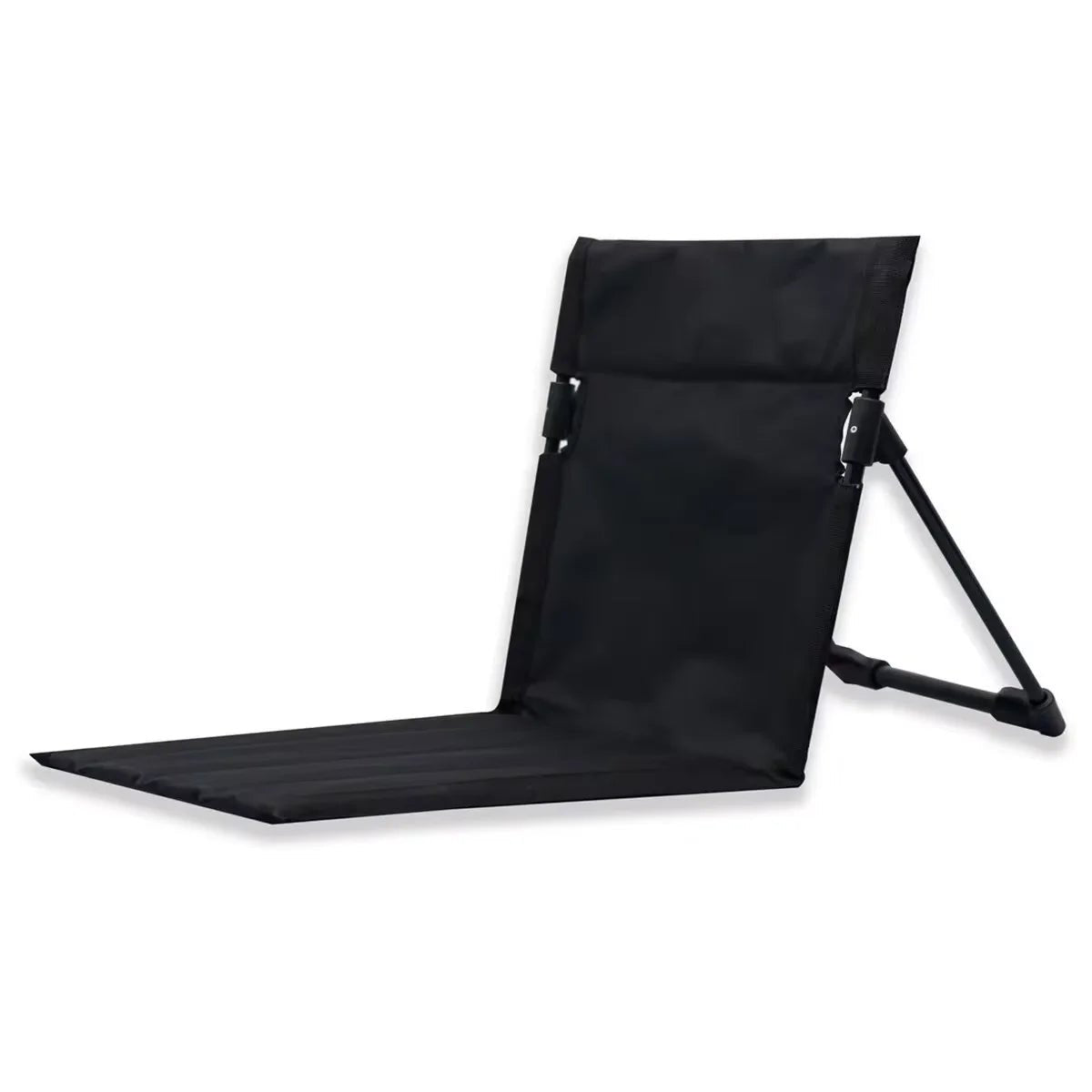 Outdoor Camping Lightweight Comfortable Folding Chair Park Leisure Beach Chair Portable Single Lazy Chair Back Chair - Avero