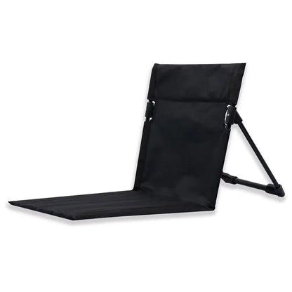 Outdoor Camping Lightweight Comfortable Folding Chair Park Leisure Beach Chair Portable Single Lazy Chair Back Chair - Avero