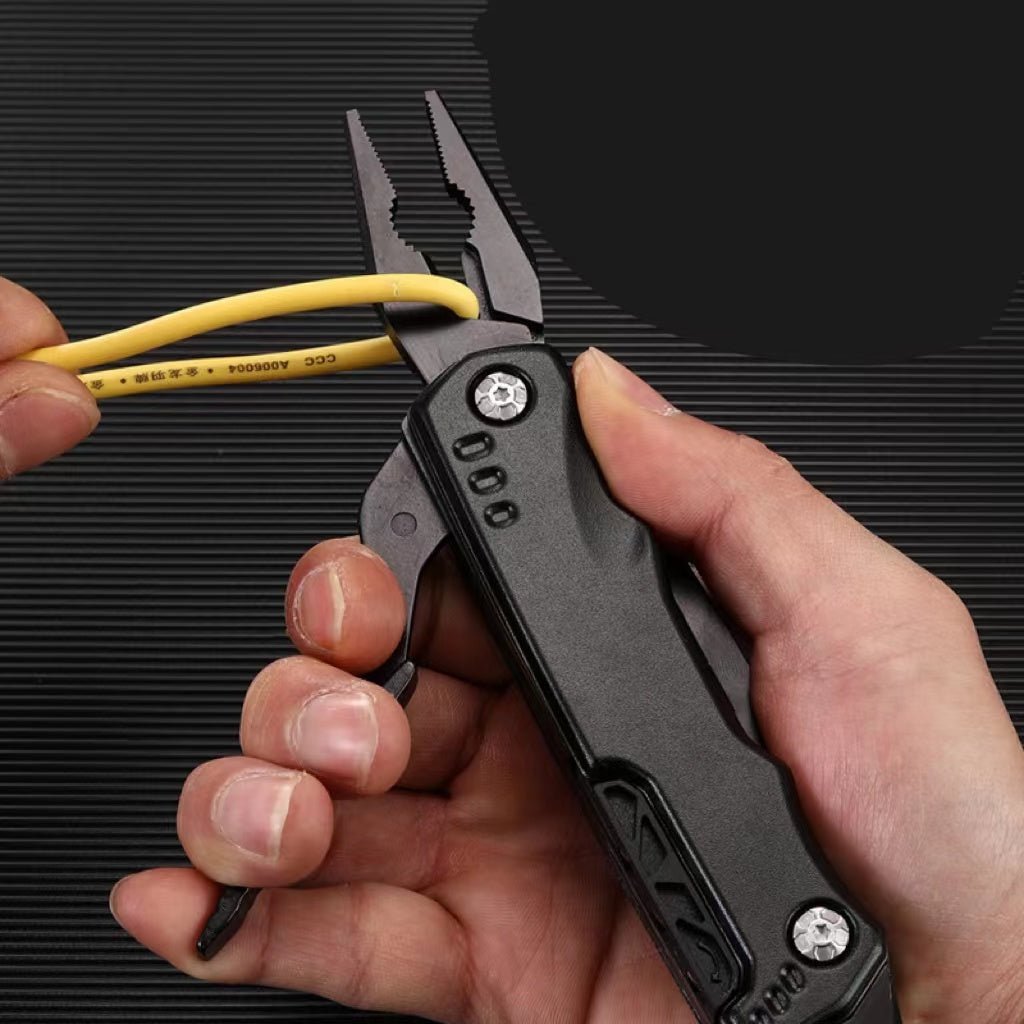 Outdoor Carry - On Multifunctional Stainless Steel Folding Pliers Hammer Tool Hammer - Avero