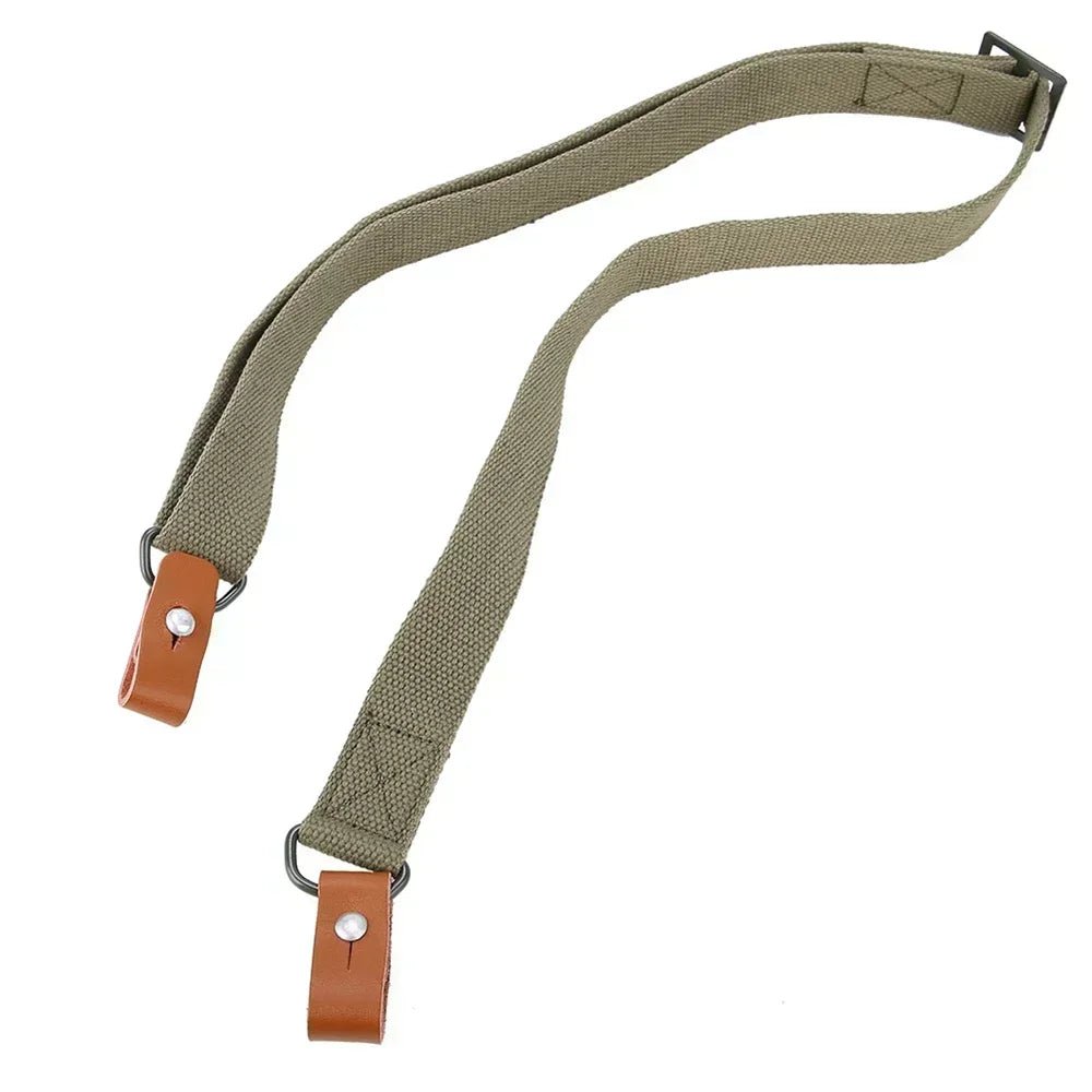Outdoor Survival Belt Original Gun Sling Airsoft Hunting Shooting Adjustable Leather Two Point AK Rifle Strap Hunt Accessories - Avero