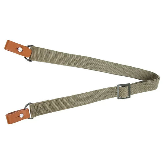 Outdoor Survival Belt Original Gun Sling Airsoft Hunting Shooting Adjustable Leather Two Point AK Rifle Strap Hunt Accessories - Avero
