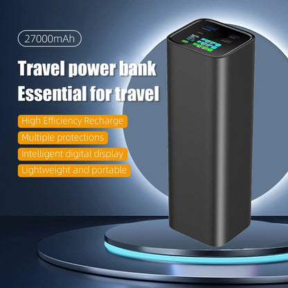 PD3.1 140W Power Bank 27000mah LCD TFT Color Screen 2C1A port Laptop Phone Drone Camera Portable Bidirectional Fast Charging - Avero
